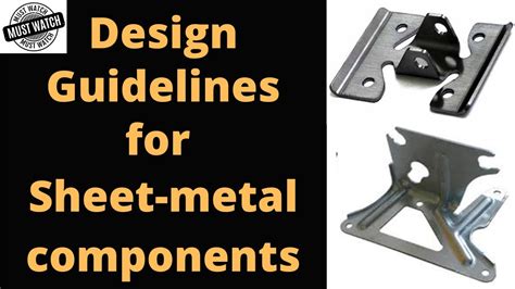 sheet metal part design guide|sheet metal part design guidelines.